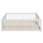 Living Fusion Ettie Pine Wood Bed Frame