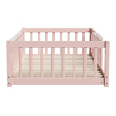 Living Fusion Ettie Pine Wood Bed Frame
