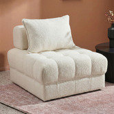 Living Fusion Armati Tufted Accent Chair
