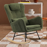 Living Fusion Erin Corduroy Rocking Chair