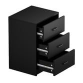 Living Fusion Arlo 3 Drawer Bedside Table