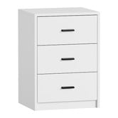 Living Fusion Arlo 3 Drawer Bedside Table
