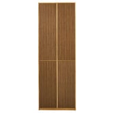 Living Fusion Fenric 4 Door Bamboo Wardrobe