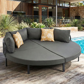 Living Fusion 3 Seater Cary Round Outdoor Daybed