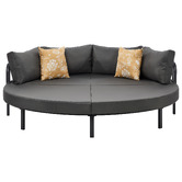 Living Fusion 3 Seater Cary Round Outdoor Daybed
