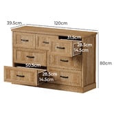 Living Fusion Ciaran 7 Drawer Chest