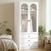 Living Fusion Roswen Arch 2 Door 3 Drawer Wardrobe
