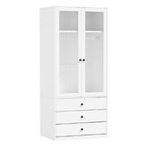 Living Fusion Roswen 2 Door 3 Drawer Wardrobe
