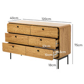 Living Fusion Ashbourne 6 Drawer Chest