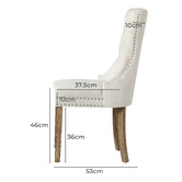 Living Fusion Aylin Velvet Dining Chairs