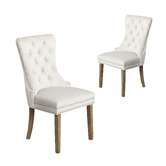 Living Fusion Aylin Velvet Dining Chairs