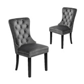 Living Fusion Aylin Velvet Dining Chairs