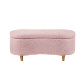 Living Fusion Eoin Teddy Storage Ottoman Bench