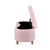 Living Fusion Eoin Teddy Storage Ottoman Bench
