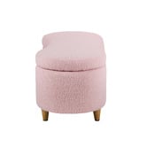 Living Fusion Eoin Teddy Storage Ottoman Bench