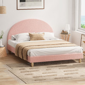 Living Fusion Seraphine Boucle Bed