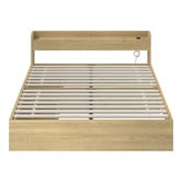 Living Fusion Natural Cassandra Bed with USB Port &amp; Drawers