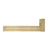 Living Fusion Natural Cassandra Bed with USB Port &amp; Drawers