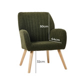 Living Fusion Isaia Sherpa Armchair