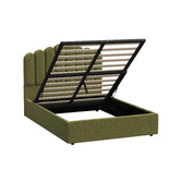 Living Fusion Ellora Boucle Gas Lift Storage Bed Frame