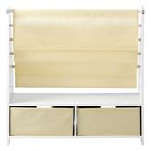 Living Fusion Kids' Amenet 2 Drawer Book &amp; Toy Storage Rack