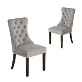 Living Fusion Aylin Velvet Dining Chairs
