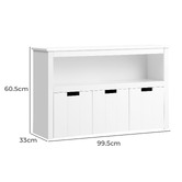 Living Fusion Kids' Mika Bookshelf &amp; Toy Storage