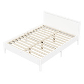 Living Fusion Maiah Scalloped Pine Wood Bed