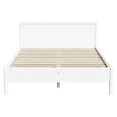 Living Fusion Maiah Scalloped Pine Wood Bed