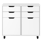 Living Fusion Elijah 2 Door &amp; 4 Drawer Filing Cabinet