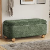Living Fusion Bessie Upholstered Ottoman