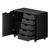 Living Fusion Elijah 1 Door &amp; 5 Drawer Filing Cabinet