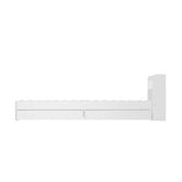 Living Fusion White Cassandra Bed with USB Port &amp; Drawers