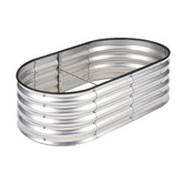 Living Fusion Gordo Galvanised Steel Raised Garden Bed