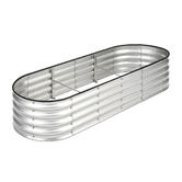 Living Fusion Gordo Galvanised Steel Raised Garden Bed
