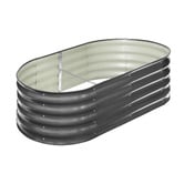 Living Fusion Gordo Galvanised Steel Raised Garden Bed