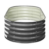 Living Fusion Gordo Galvanised Steel Raised Garden Bed