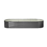 Living Fusion Gordo Galvanised Steel Raised Garden Bed