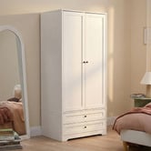 Living Fusion Aurora 2 Drawer 2 Door Wardrobe
