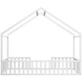 Living Fusion Gunther Pine Wood Bed Frame