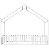 Living Fusion Gunther Pine Wood Bed Frame