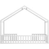 Living Fusion Gunther Pine Wood Bed Frame