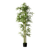Living Fusion 180cm Potted Faux Bamboo Trees