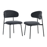 Living Fusion Naomi Upholstered Dining Chairs