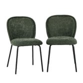 Living Fusion Serene Chenille Dining Chairs