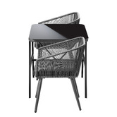 Living Fusion 2 Seater Francesca Outdoor Bistro Set