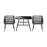 Living Fusion 2 Seater Francesca Outdoor Bistro Set