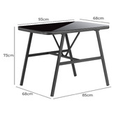 Living Fusion 2 Seater Francesca Outdoor Bistro Set