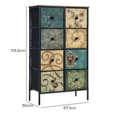 Living Fusion Alanna 8 Drawer Chest