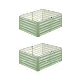 Living Fusion Pierre Galvanised Steel Garden Beds